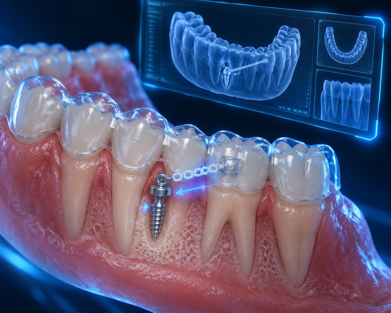 Integração Avançada: Mini-Implantes e Alinhadores